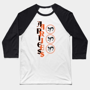 Aries Yearbook Baseball T-Shirt